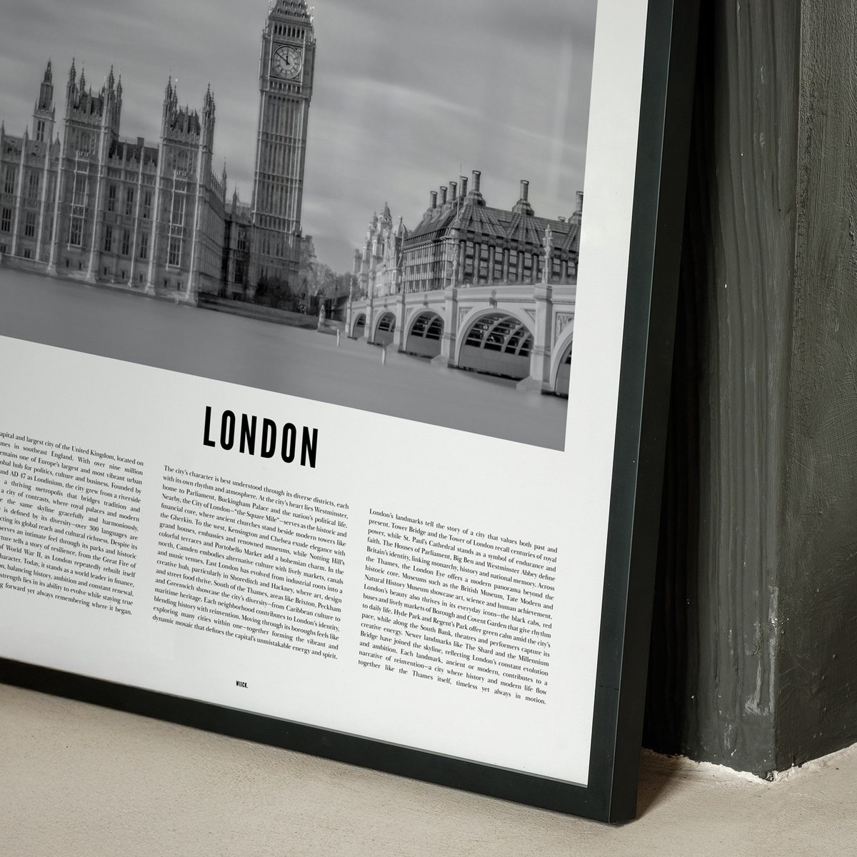 Poster of London | WIJCK.